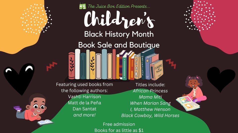 Children's Black History Month Book Sale