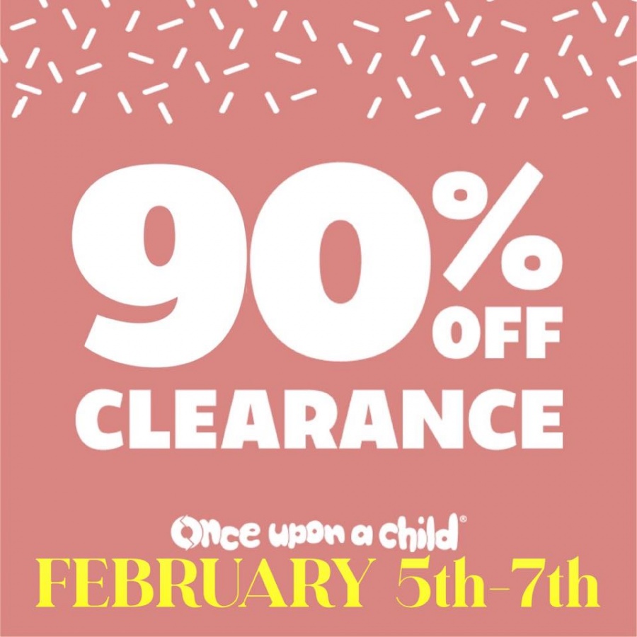 Once Upon a Child South OKC/Moore HUGE Clearance Sale