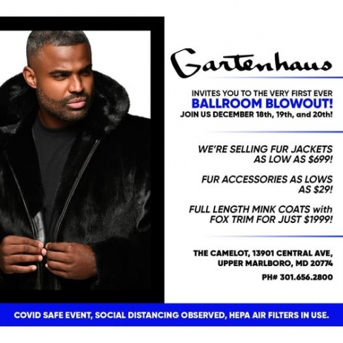Furs by Gartenhaus Ballroom Fur Blowout Sale