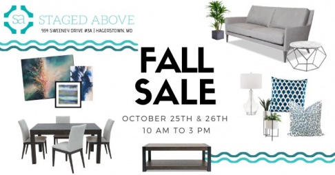Staged Above Warehouse Clearance Sale