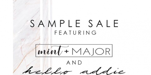 Mint+Major Sample Sale
